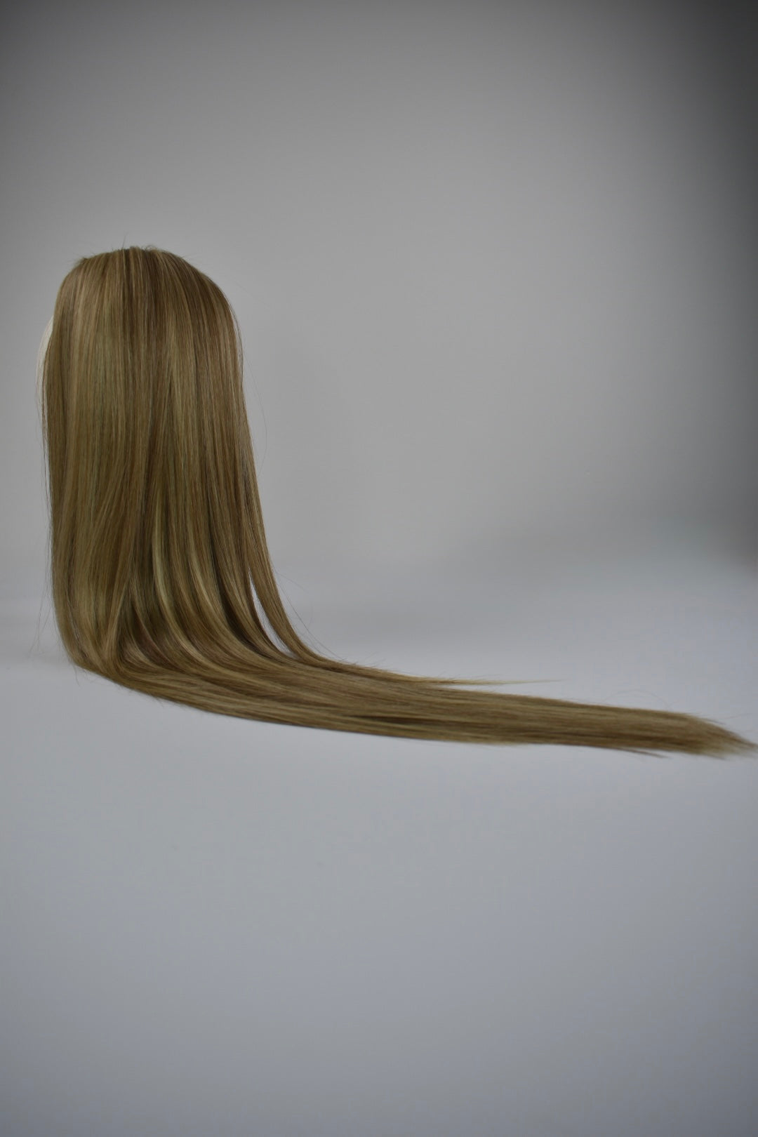 Straight Ponytail 28" - "Buttercream Blonde"