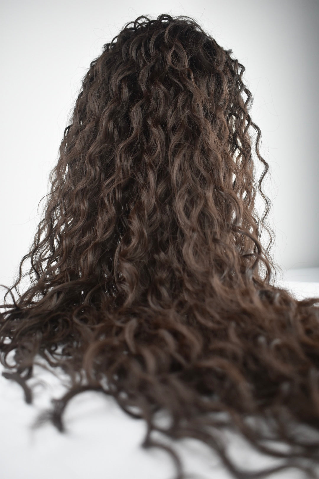 Wavy Ponytail 28" - "Dunkelbraun"