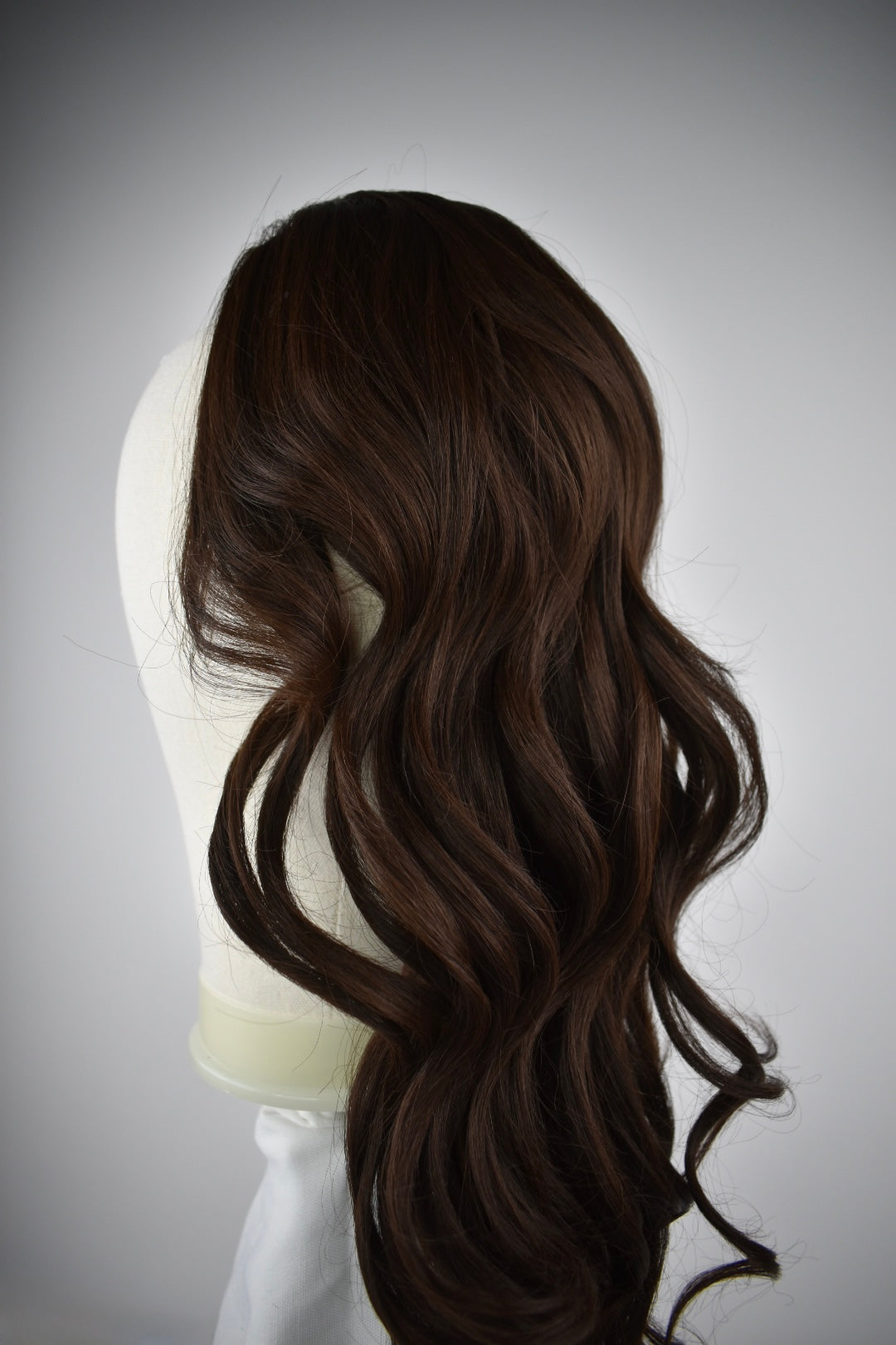 Curly Ponytail 28" - "Chocolate Brown"