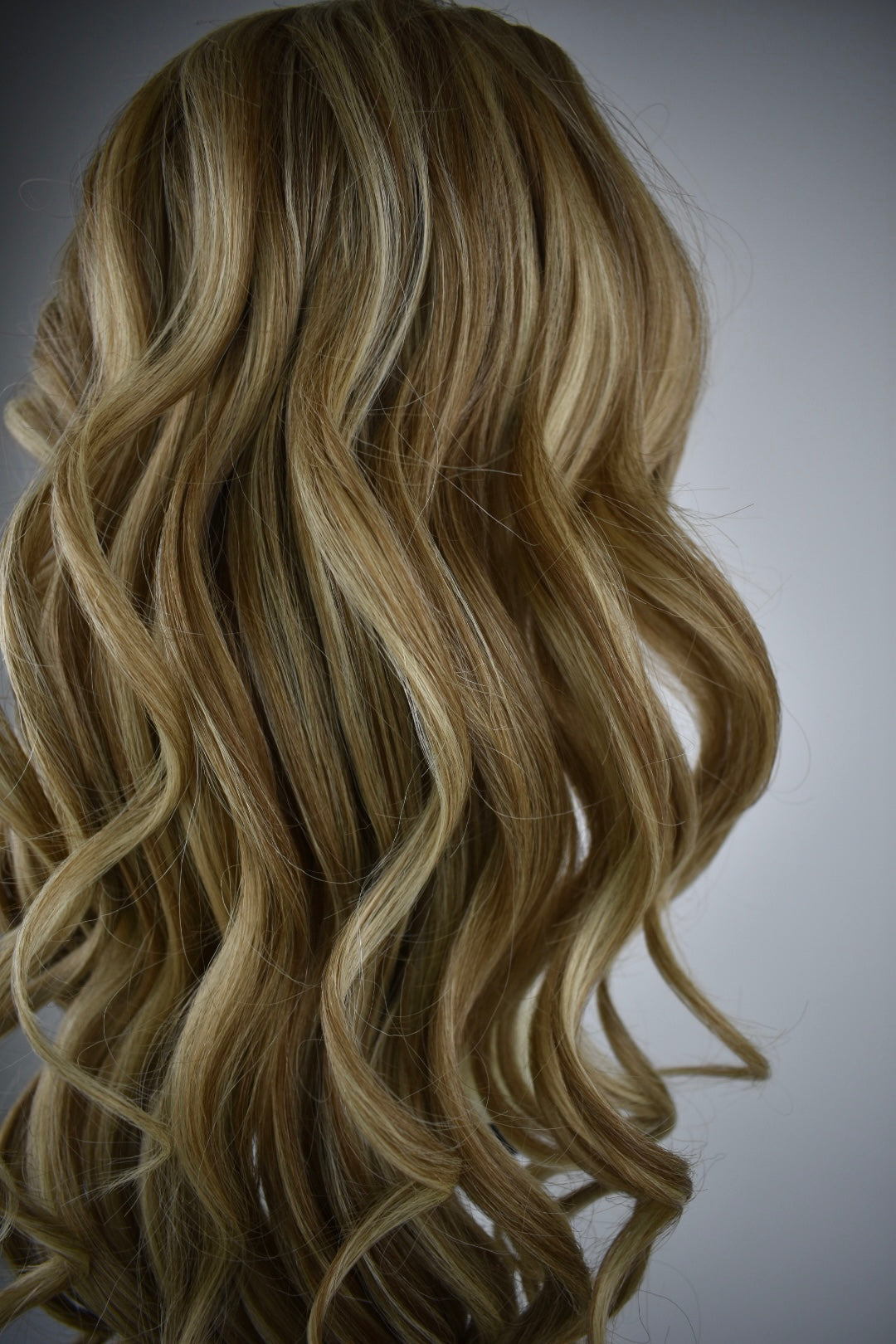 Curly Ponytail 28" - "Buttercream Blonde"