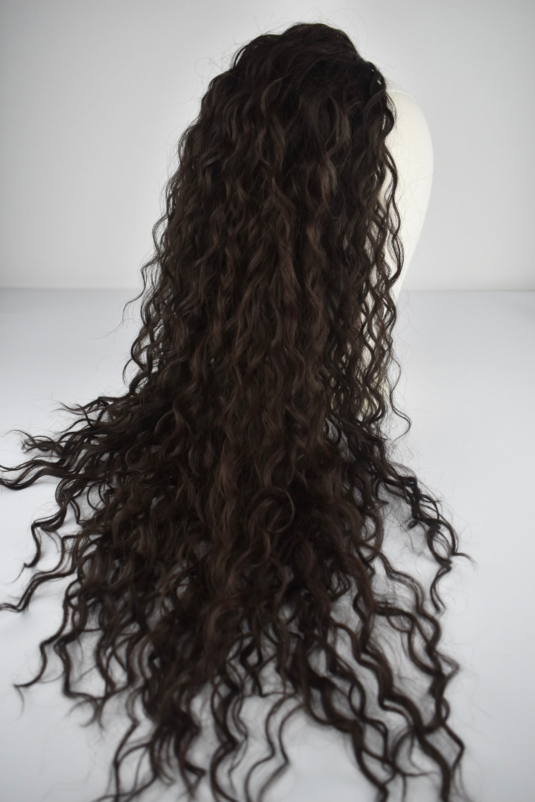 Wavy Ponytail 28" - "Dunkelbraun"