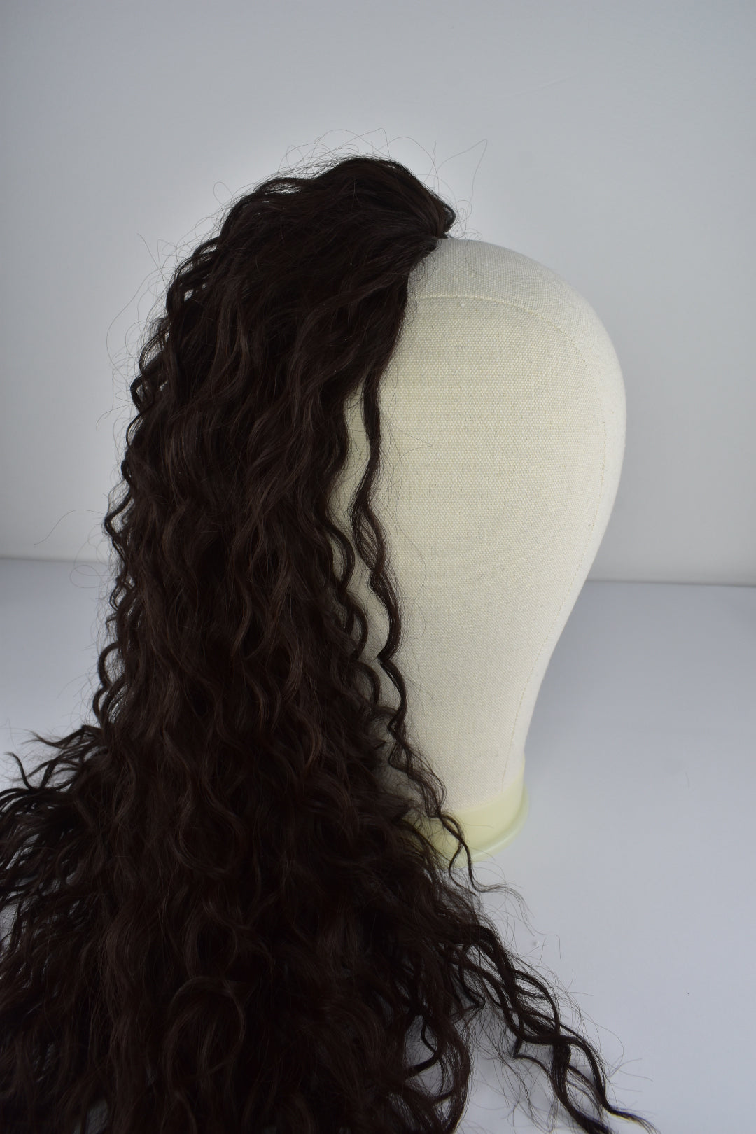 Wavy Ponytail 28" - "Dunkelbraun"