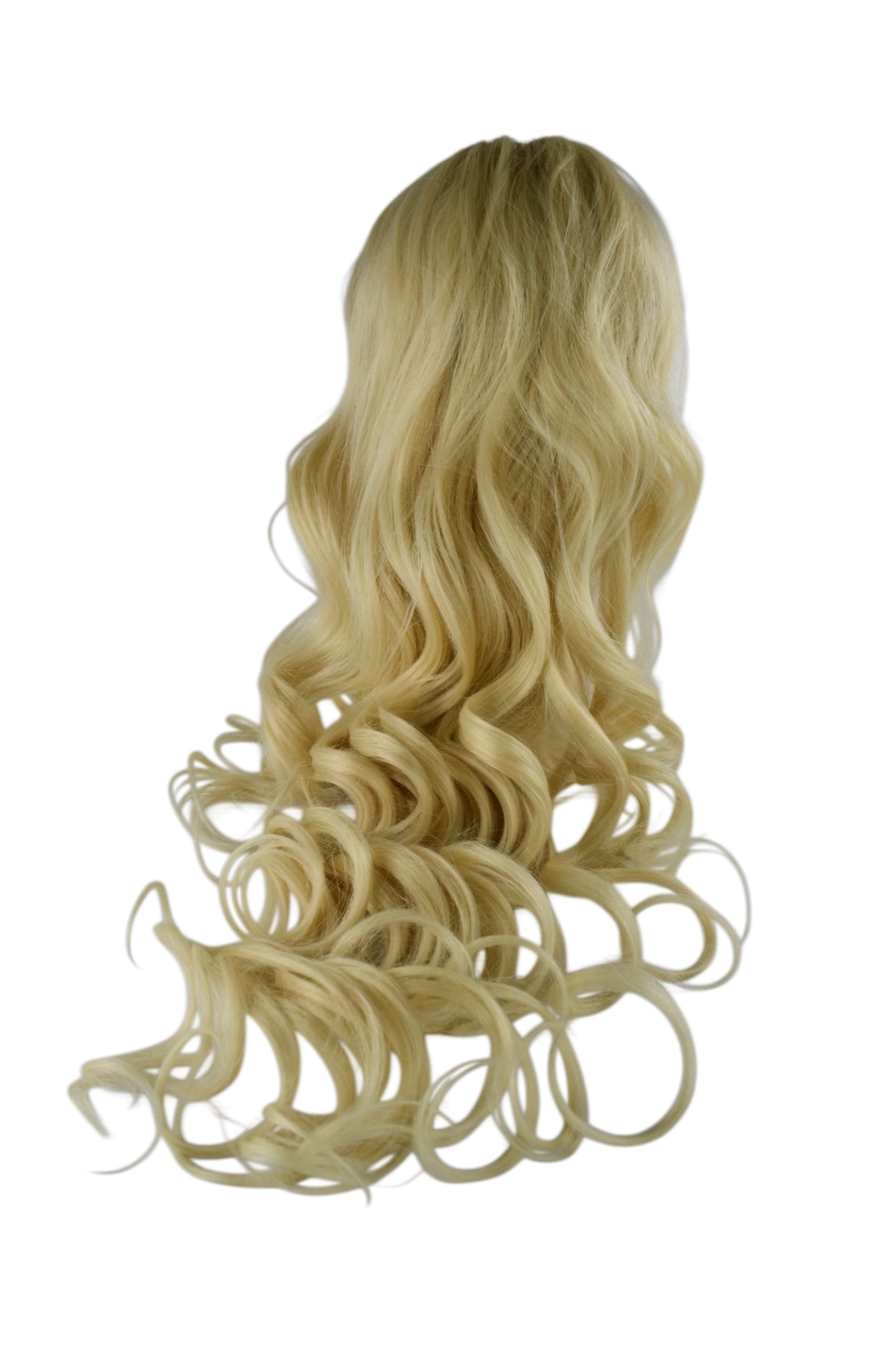 Curly Ponytail 28" - "Hellblond"