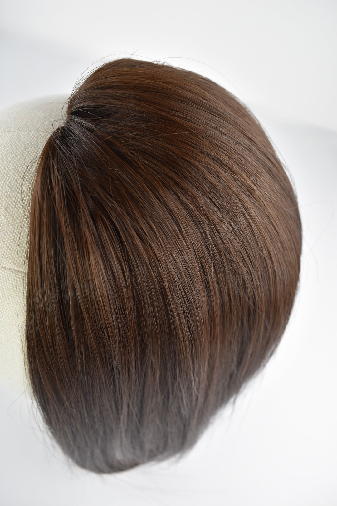 Straight Ponytail 28" - "Chocolate Brown"