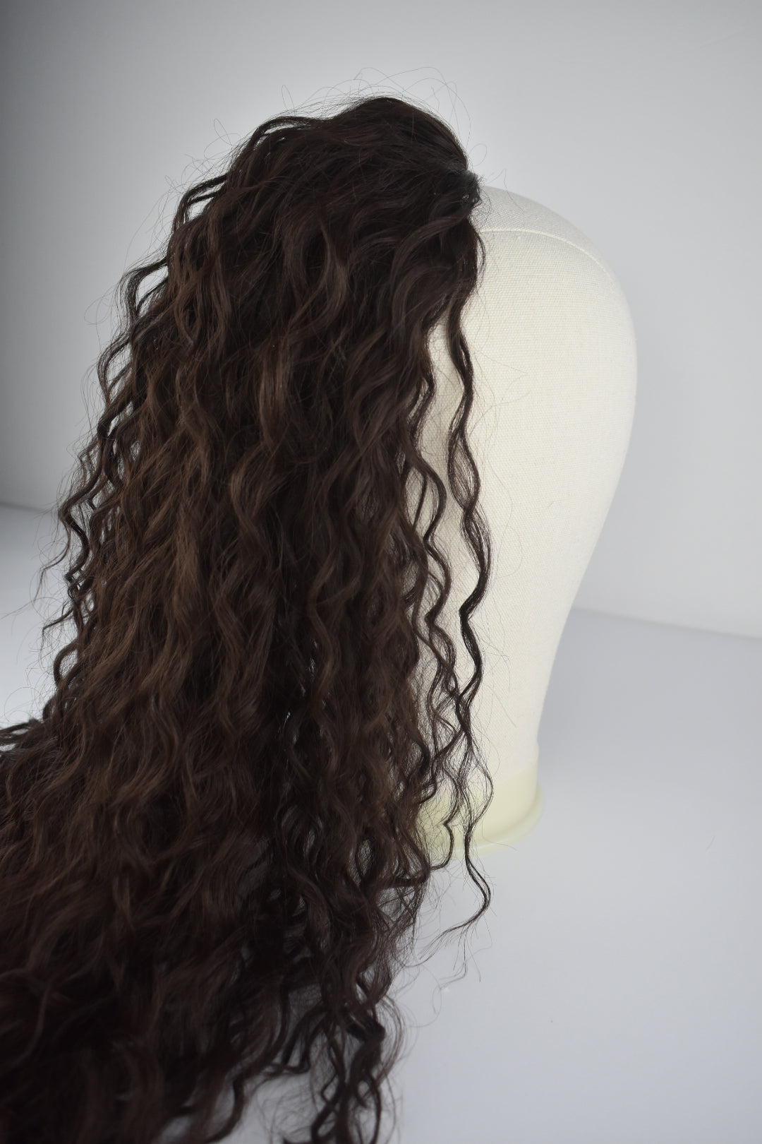 Wavy Ponytail 28" - "Dunkelbraun"