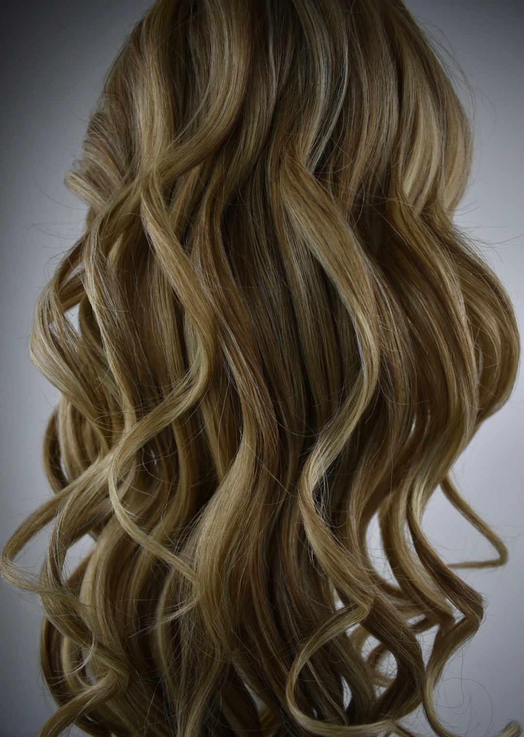 Curly Ponytail 28" - "Buttercream Blonde"