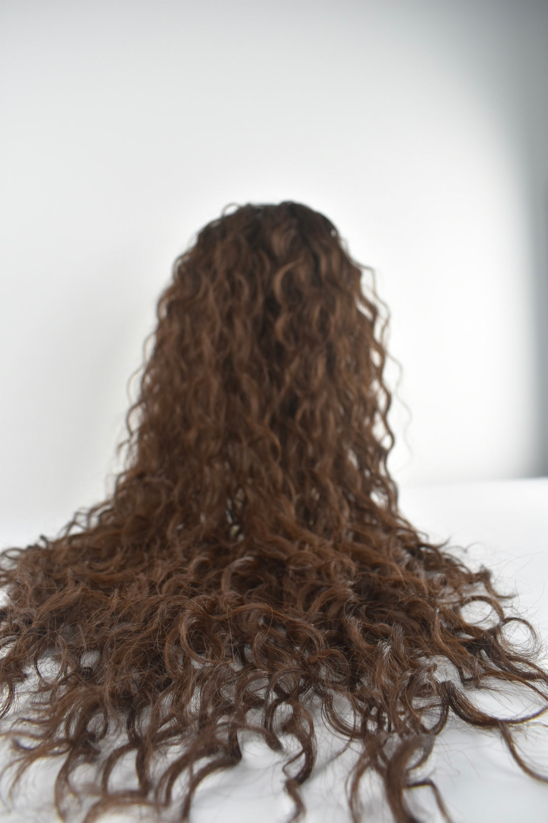 Wavy Ponytail 28" - "Chocolate Brown"