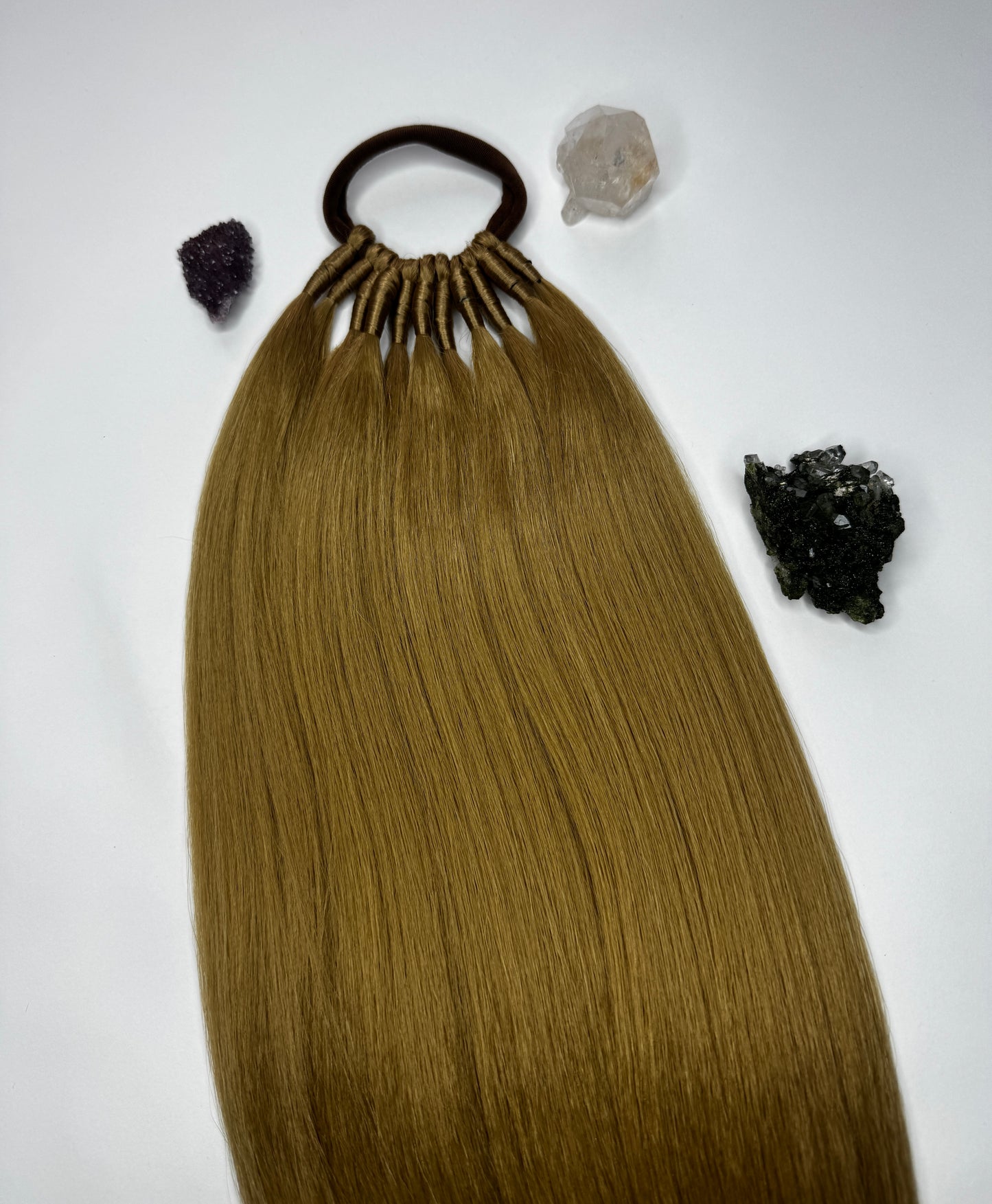 HONEY GOLD BLONDE 28" Queen Ponytail