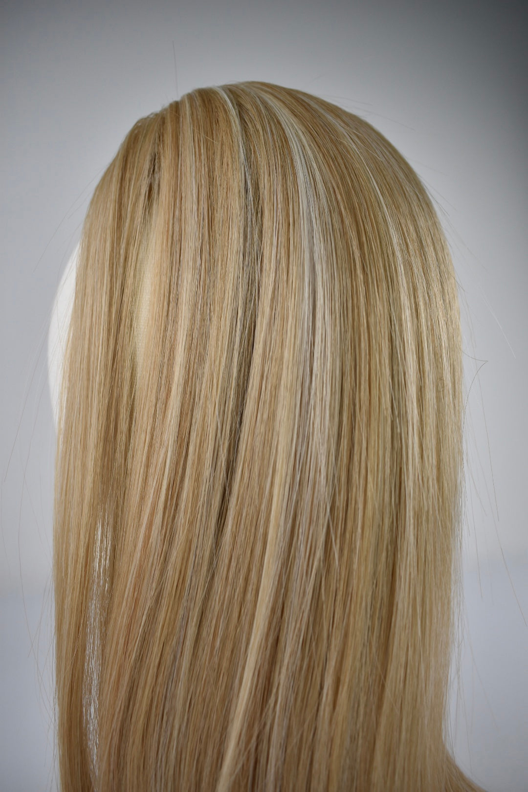Straight Ponytail 28" - "Caramel Glow"