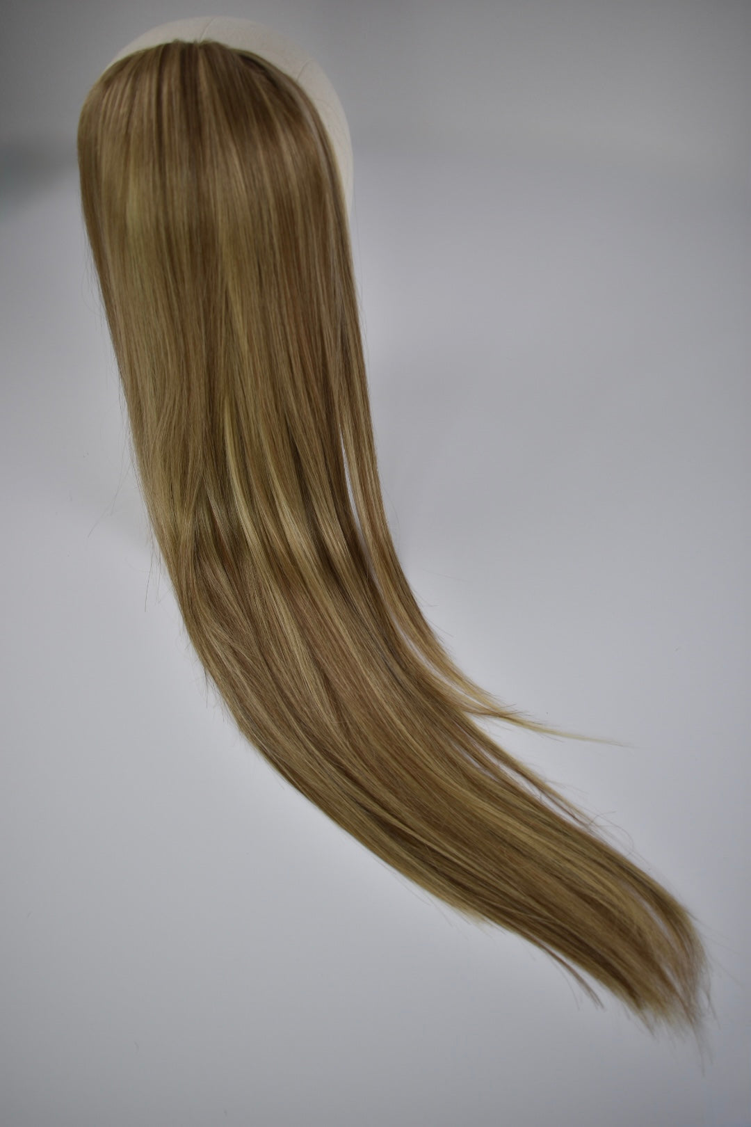 Straight Ponytail 28" - "Buttercream Blonde"