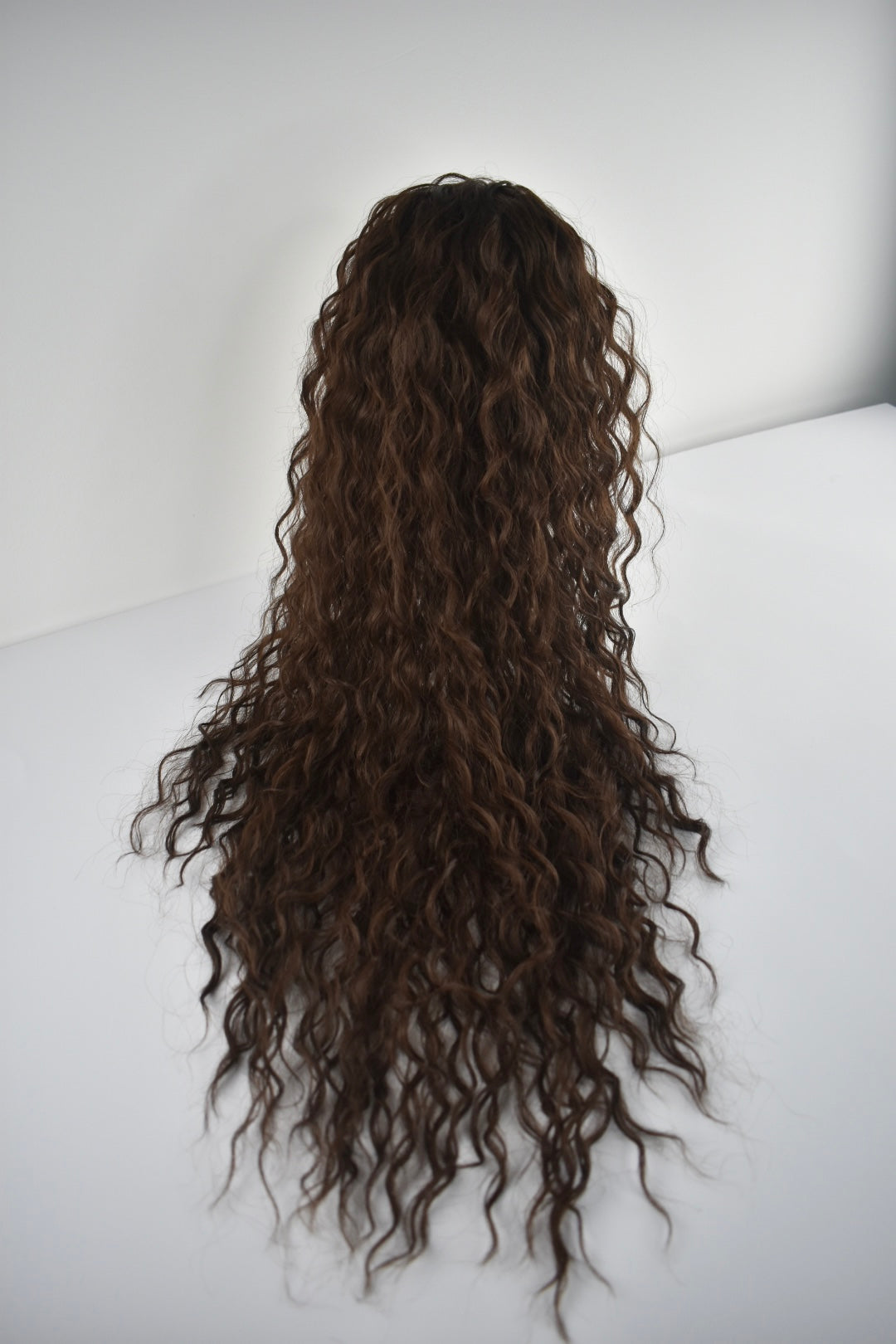 Wavy Ponytail 28" - "Chocolate Brown"