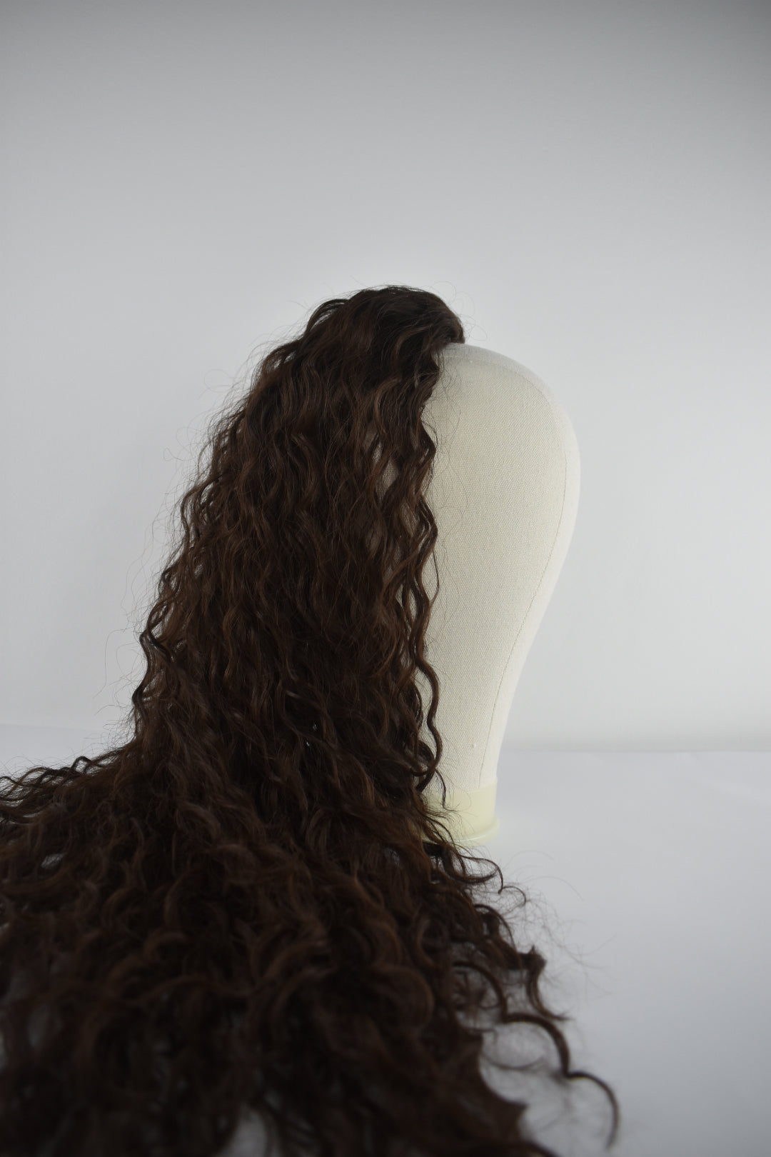 Wavy Ponytail 28" - "Chocolate Brown"