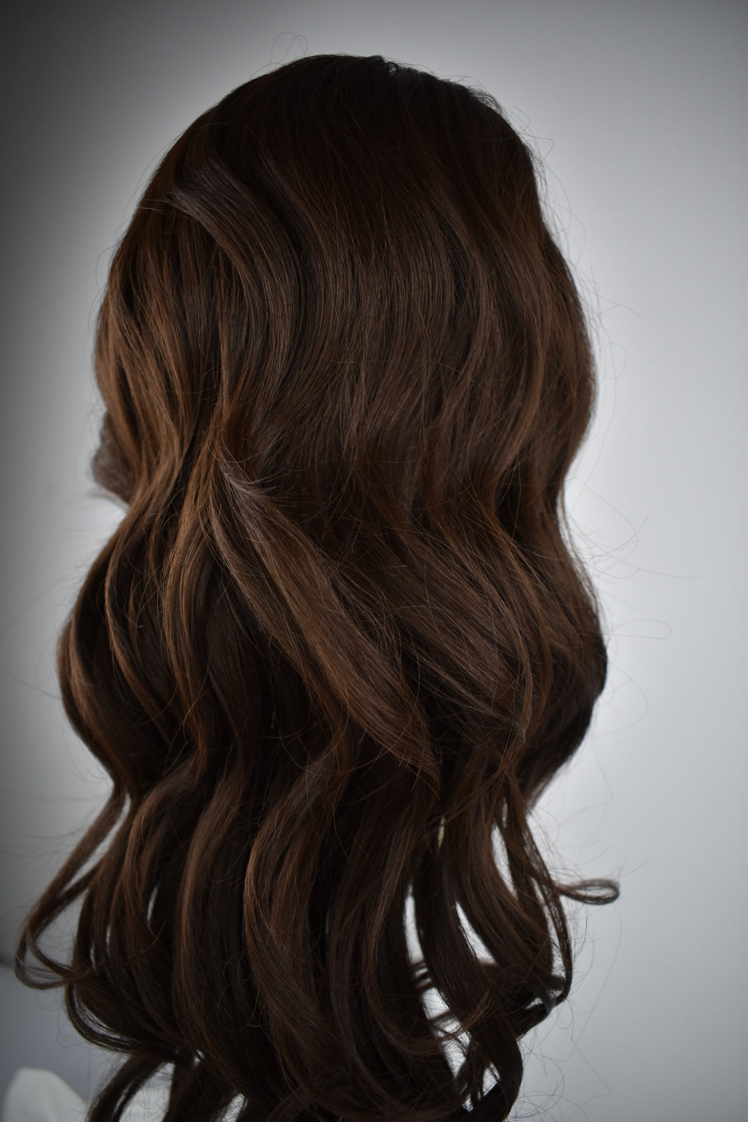 Curly Ponytail 28" - "Chocolate Brown"