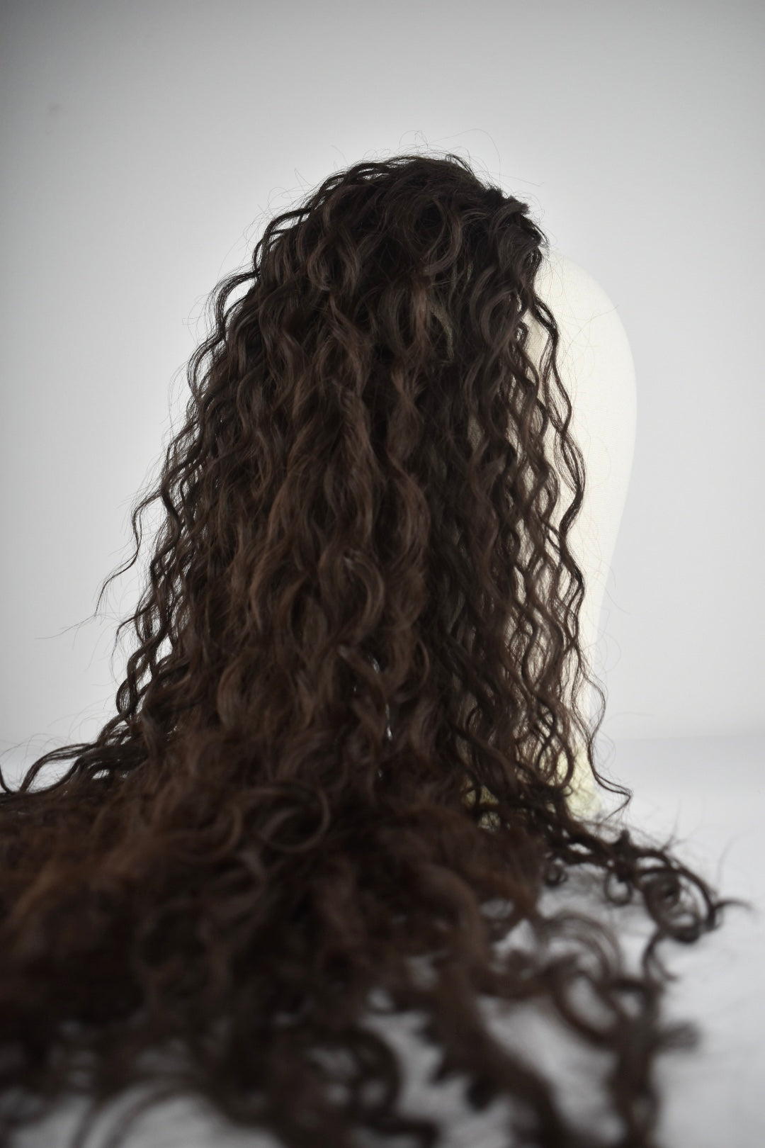 Wavy Ponytail 28" - "Dunkelbraun"