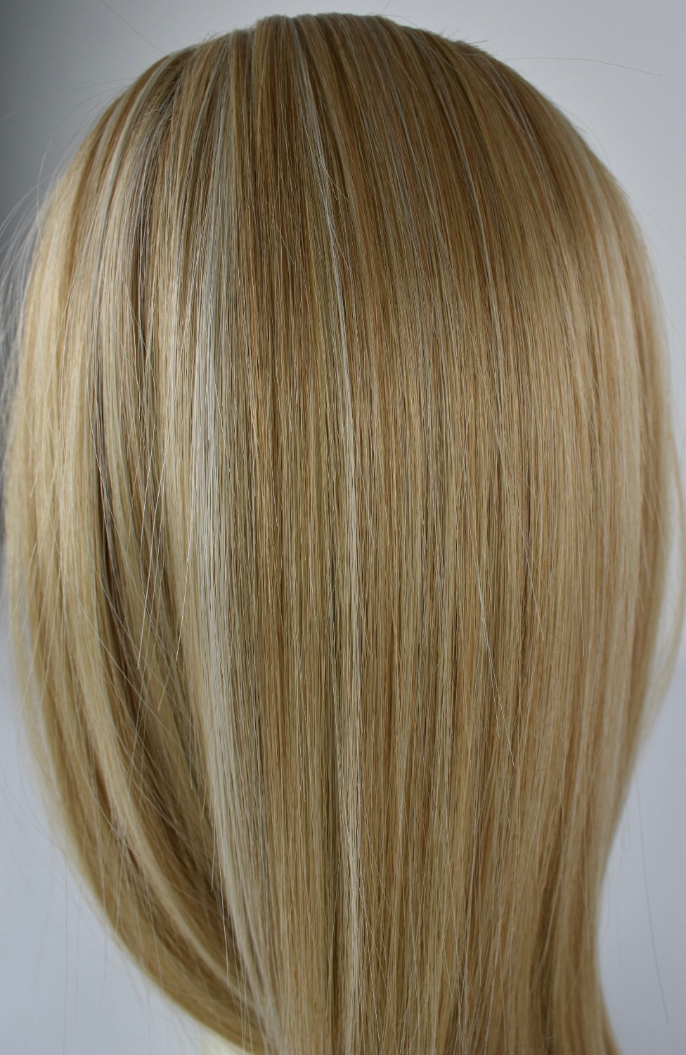 Straight Ponytail 28" - "Caramel Glow"