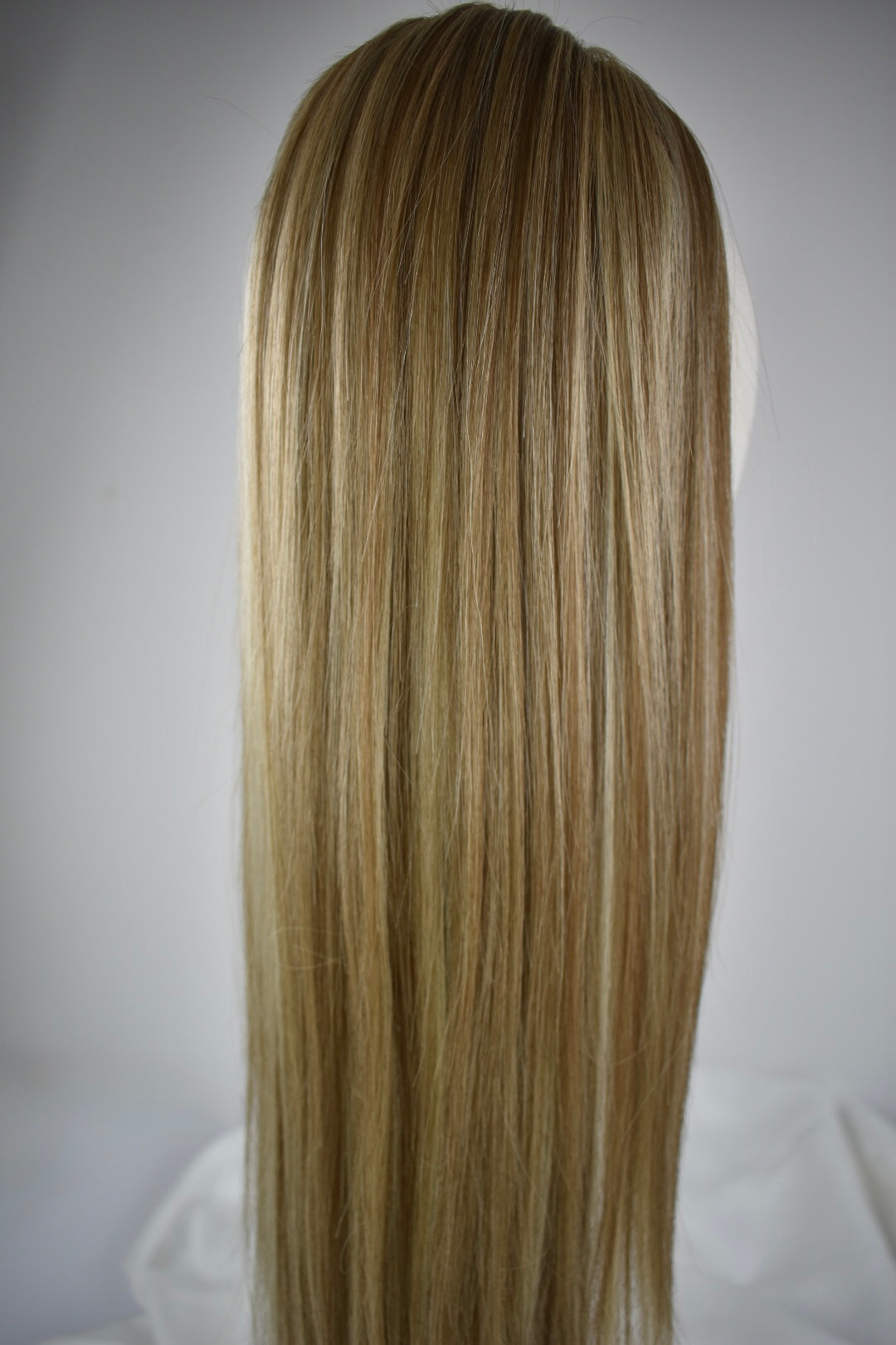 Straight Ponytail 28" - "Buttercream Blonde"