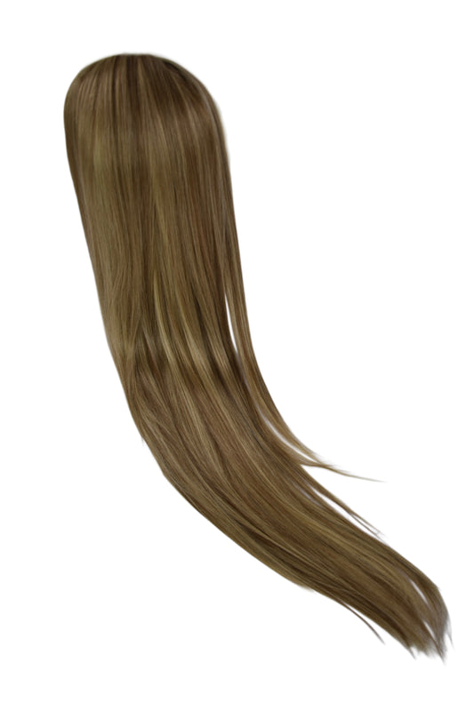 Straight Ponytail 28" - "Buttercream Blonde"
