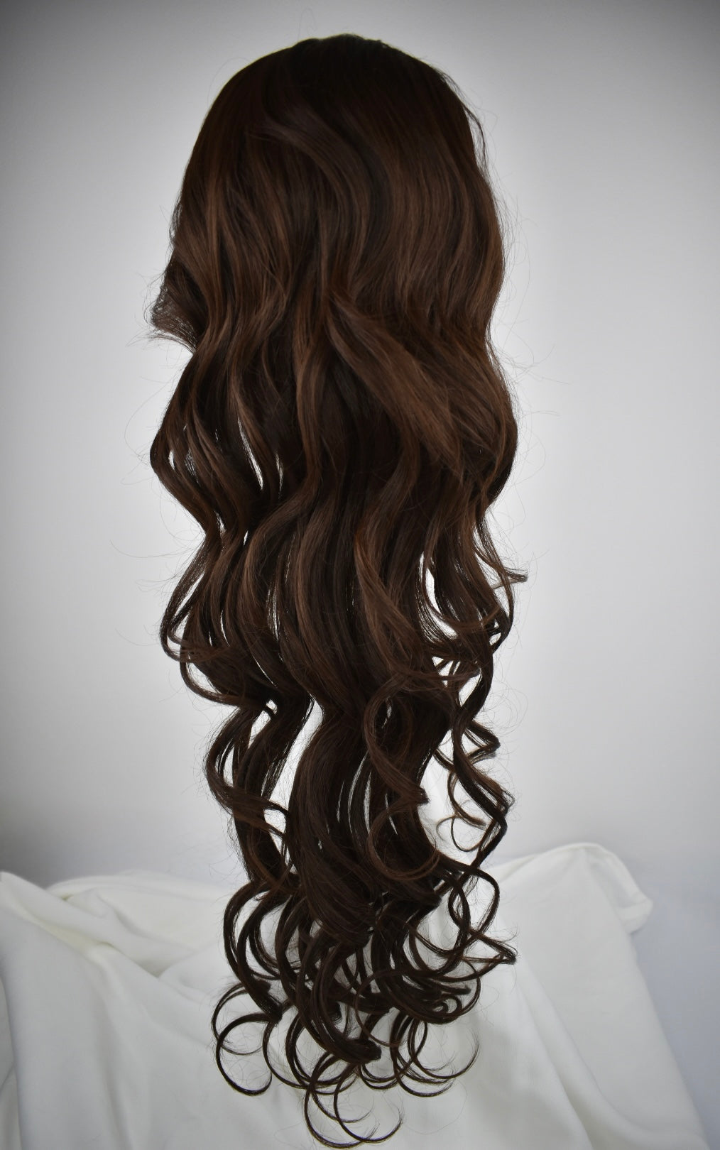 Curly Ponytail 28" - "Chocolate Brown"
