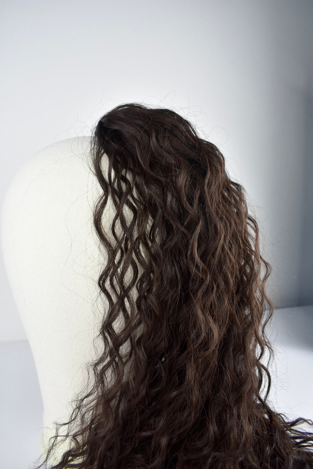 Wavy Ponytail 28" - "Dunkelbraun"