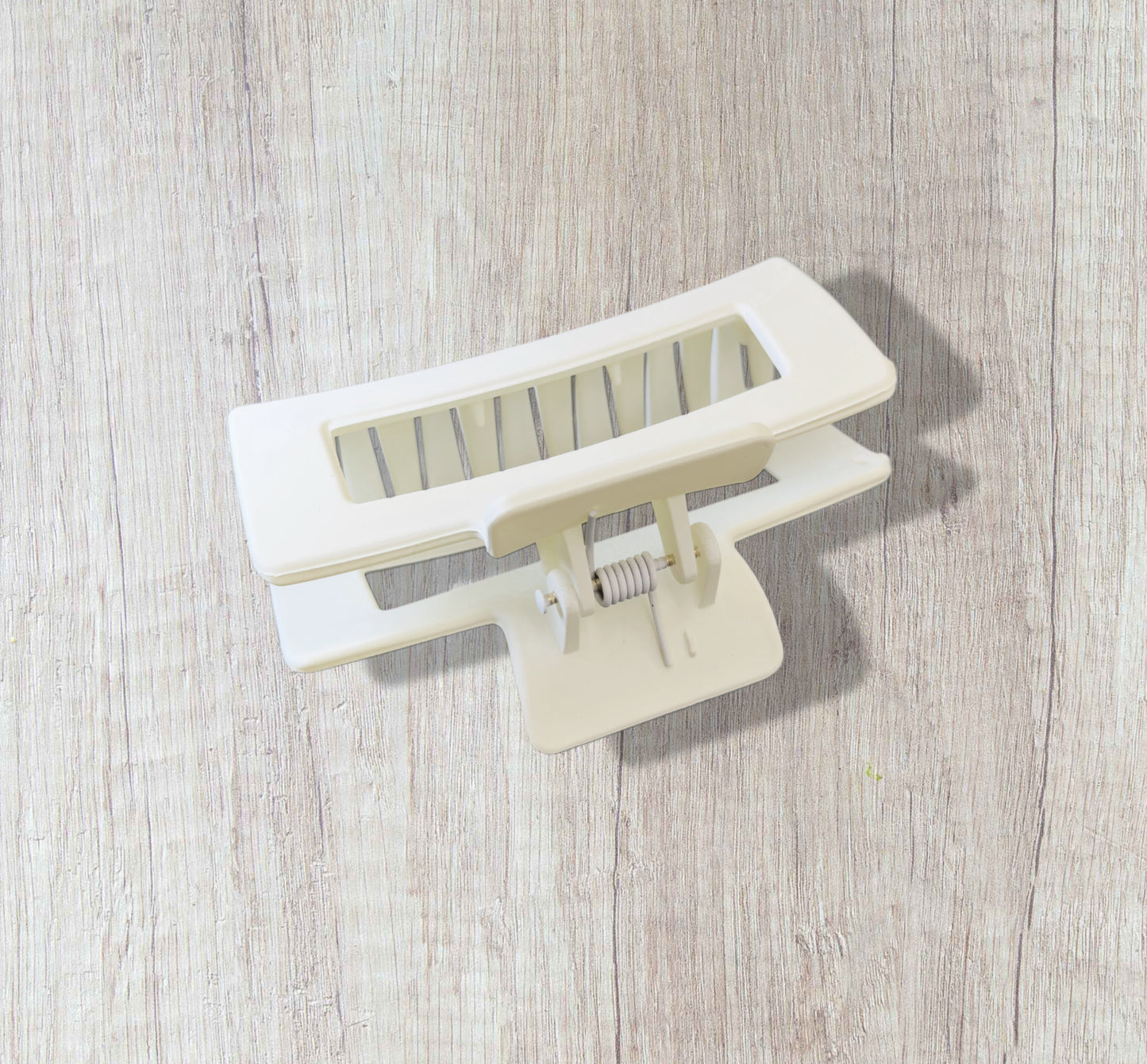 Cutout Haarklammer Weiß