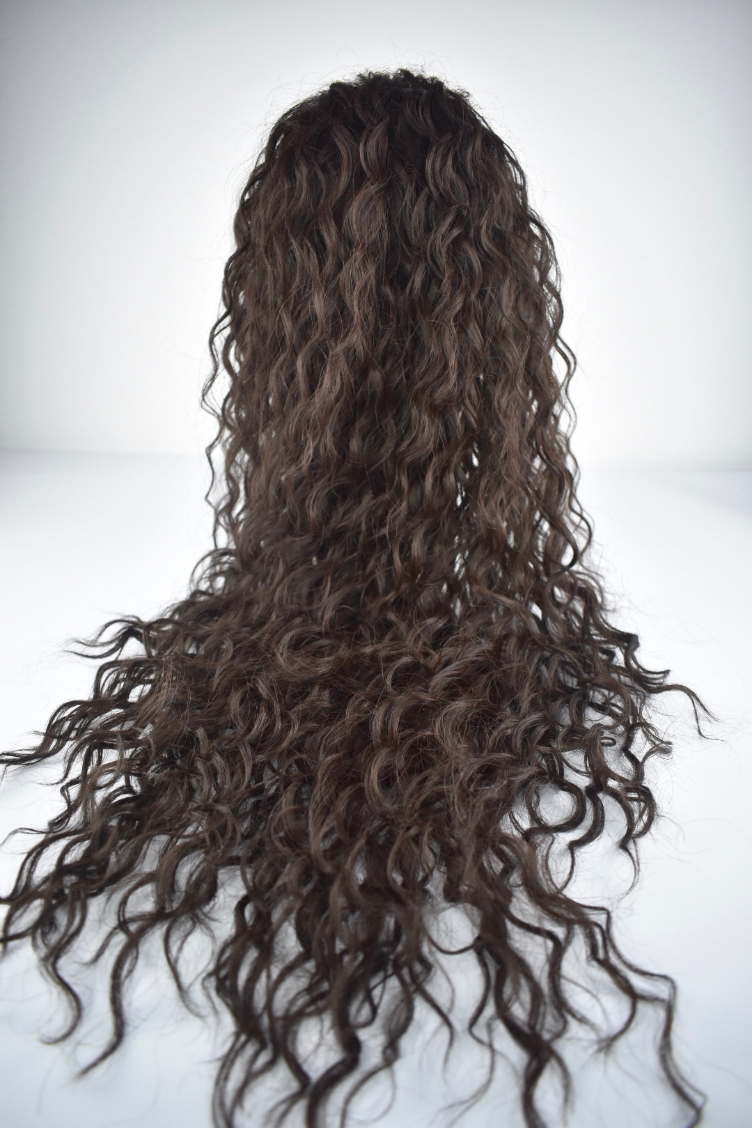 Wavy Ponytail 28" - "Dunkelbraun"
