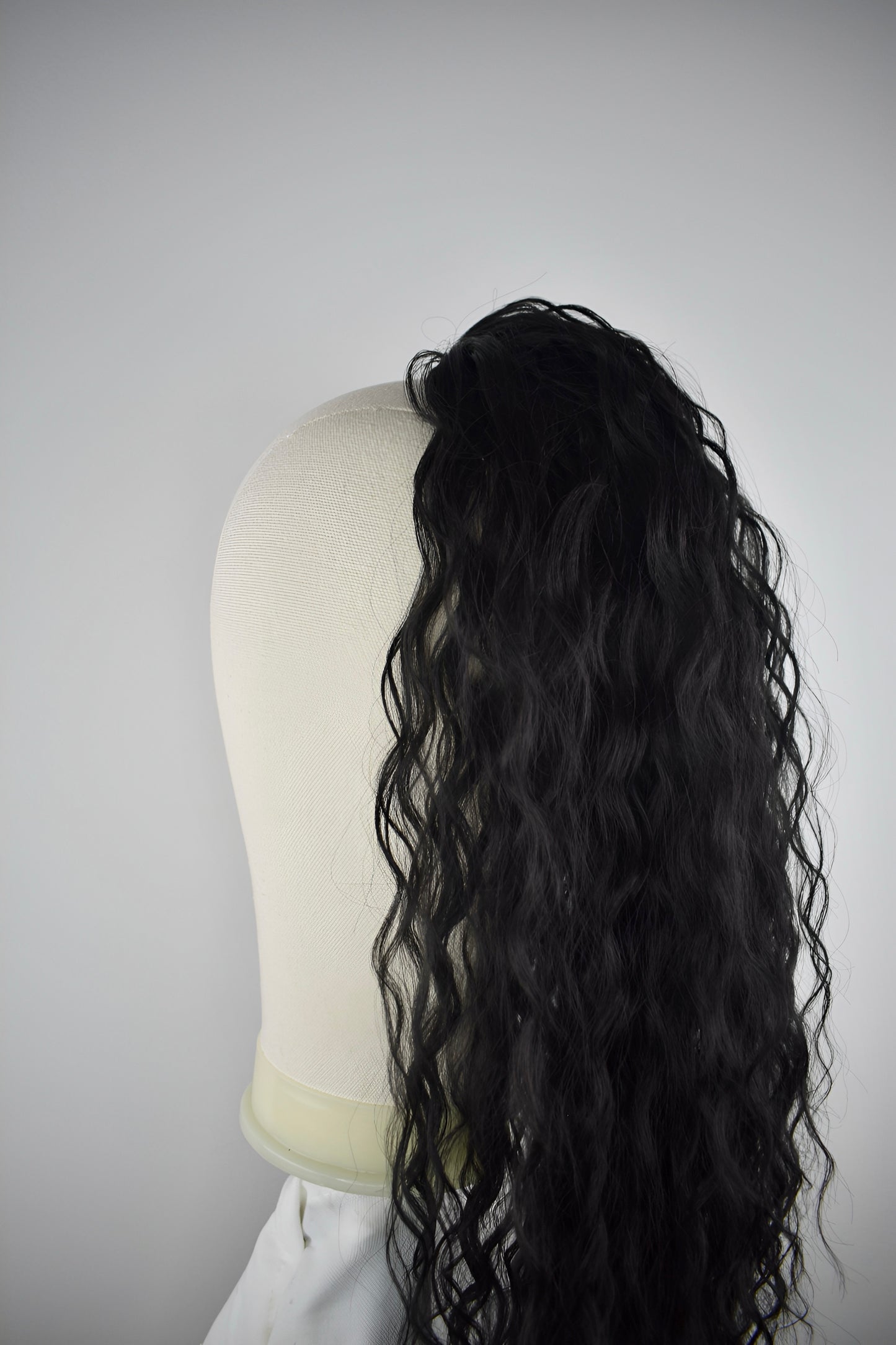 Wavy Ponytail 28" - "Jet Black"