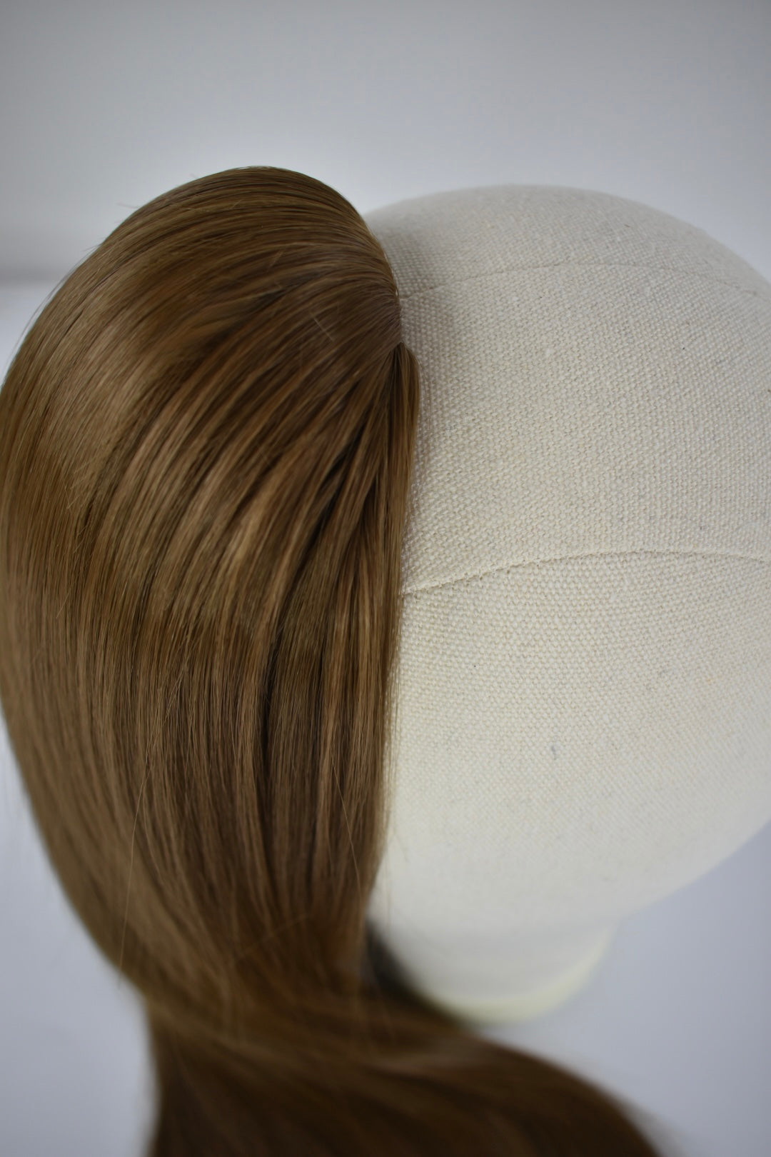 Straight Ponytail 28" - "Dunkelblond"