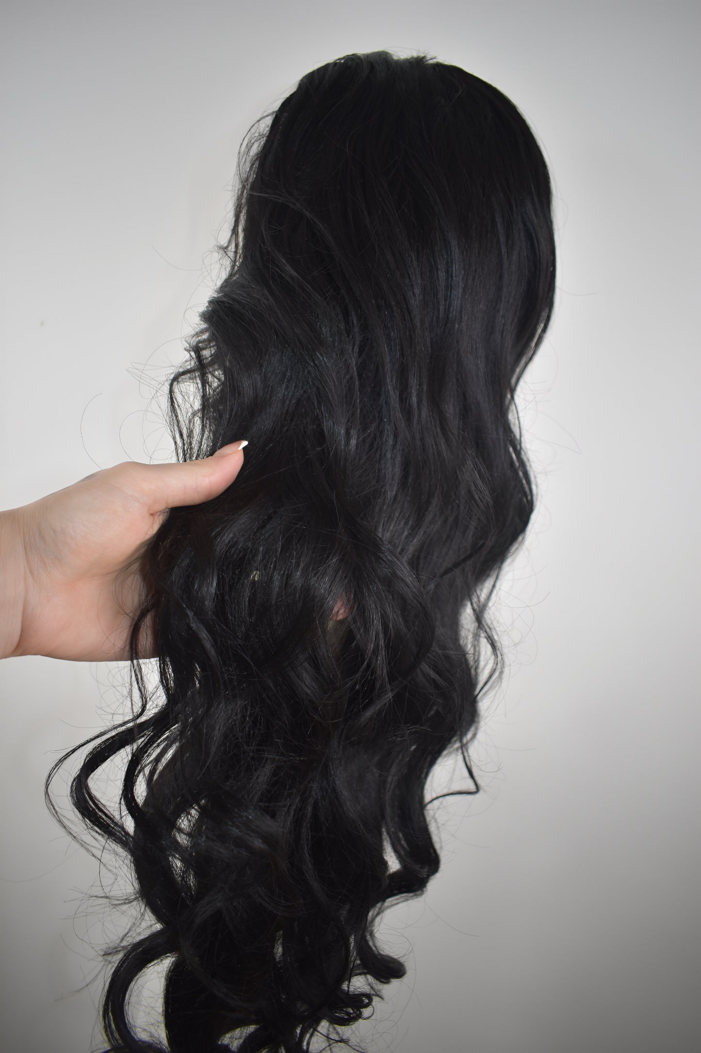 Curly Ponytail 28" - "Jet Black"