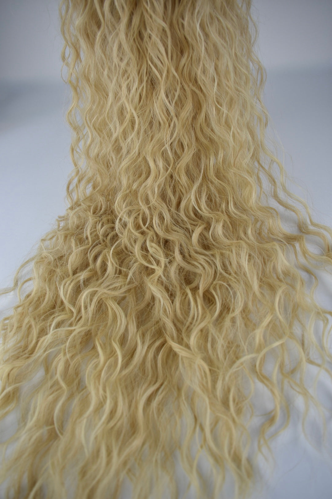 Wavy Ponytail 28" - "Light Honey Blonde"