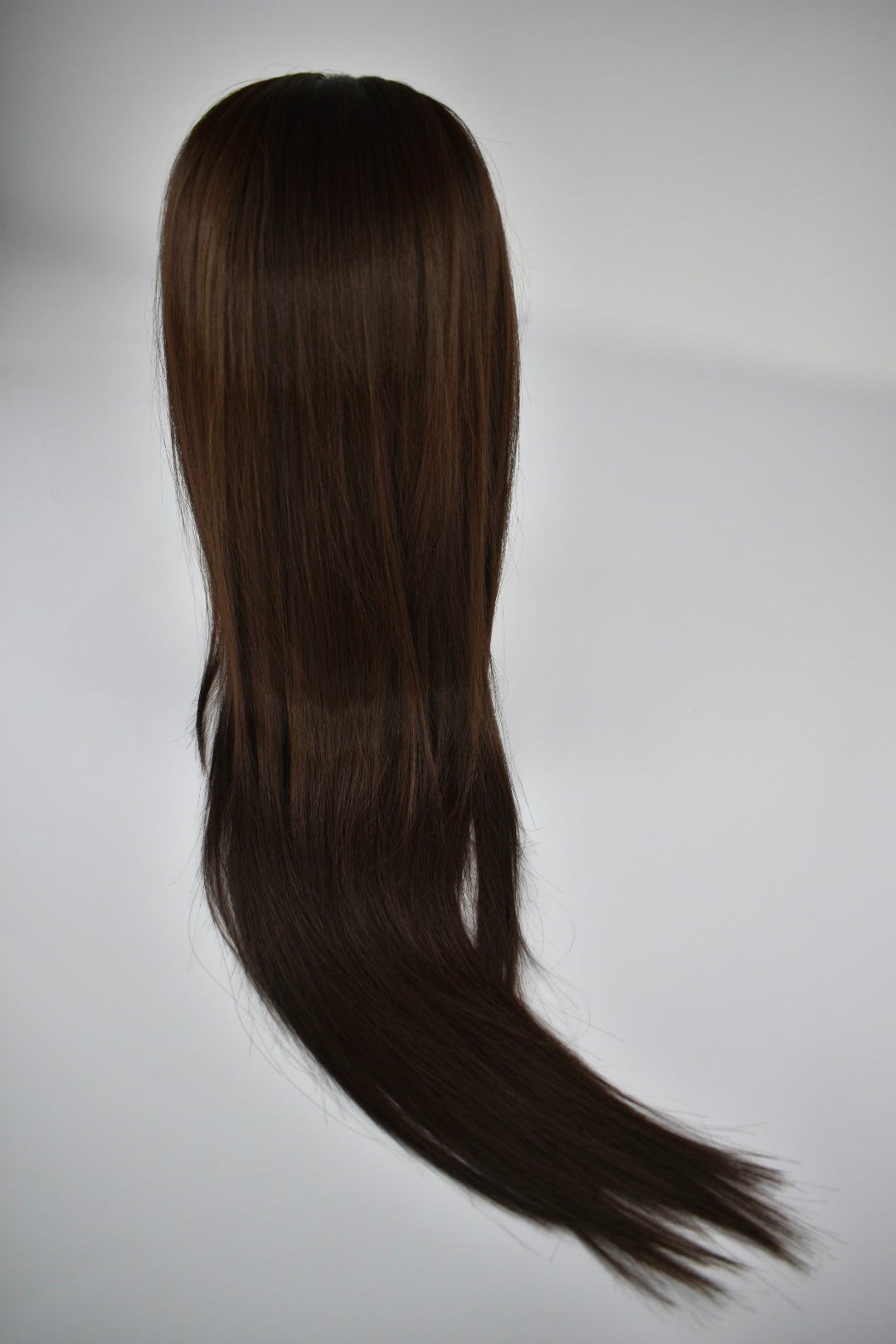 Straight Ponytail 28" - "Chocolate Brown"