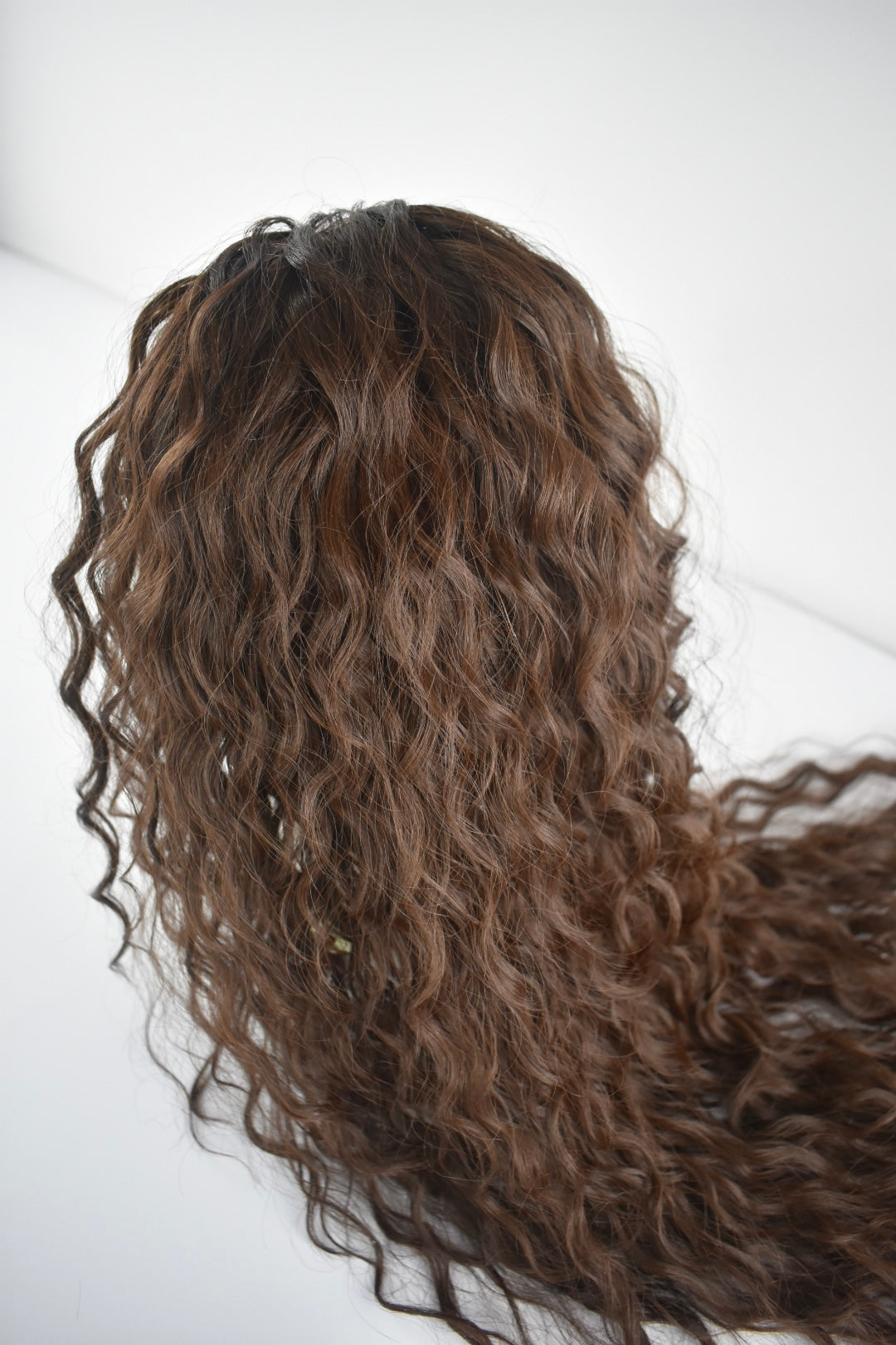 Wavy Ponytail 28" - "Chocolate Brown"