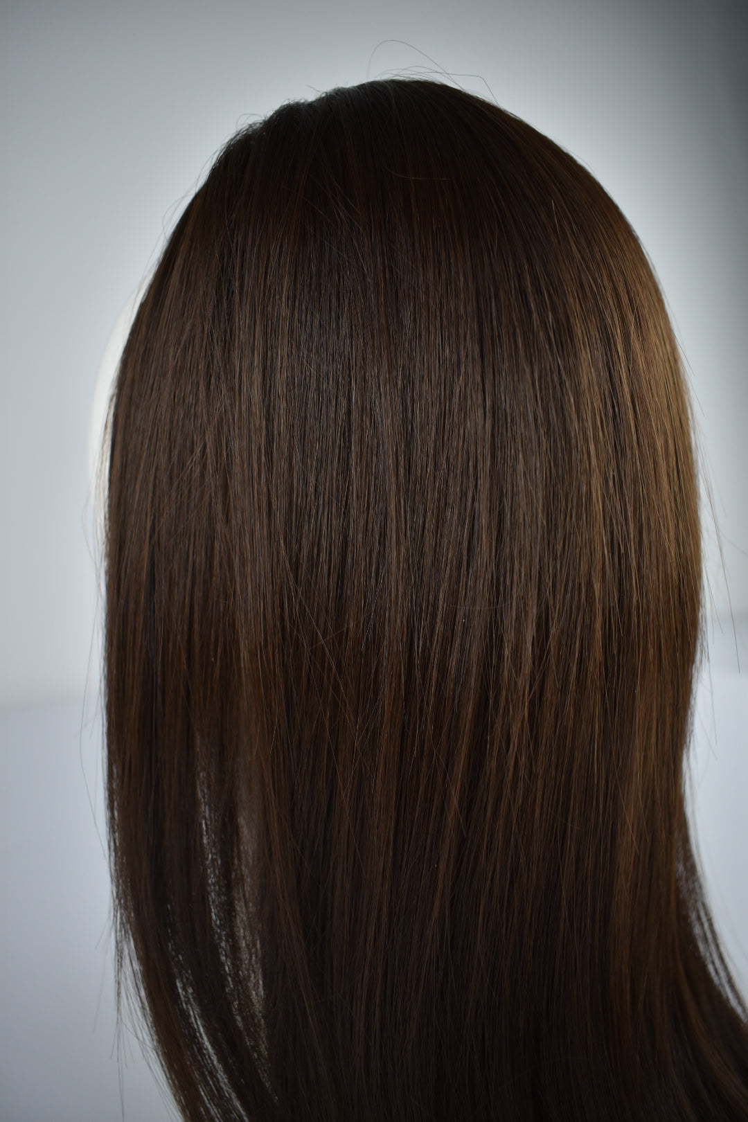 Straight Ponytail 28" - "Chocolate Brown"