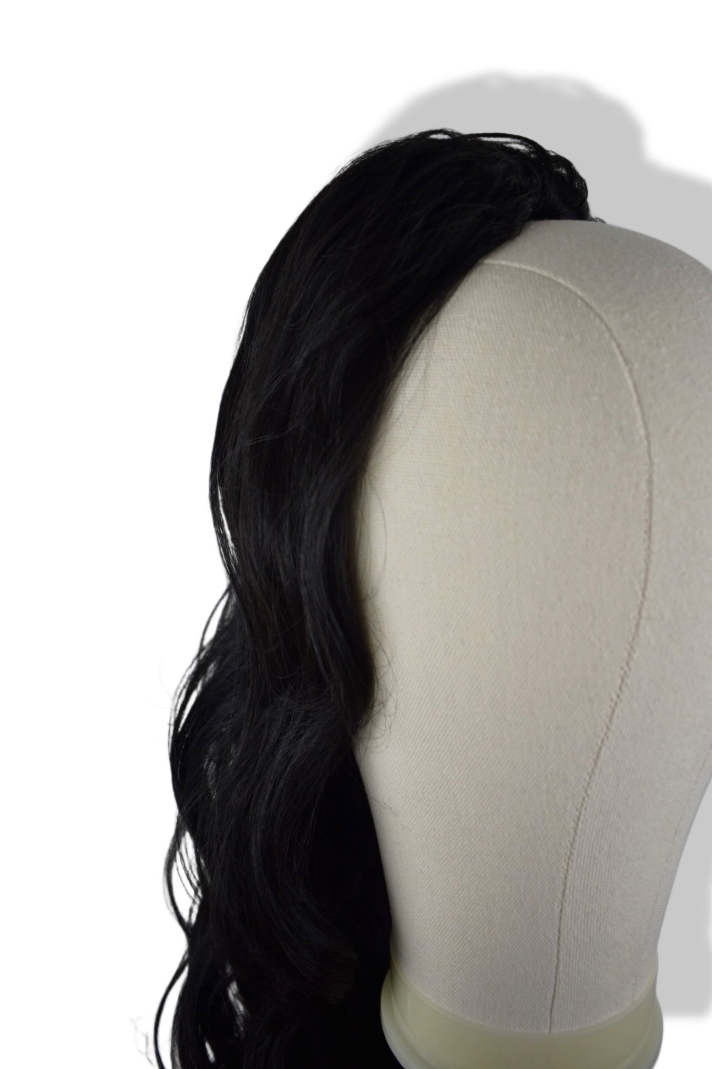 Curly Ponytail 28" - "Jet Black"