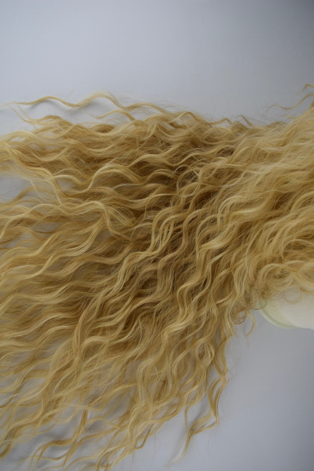 Wavy Ponytail 28" - "Light Honey Blonde"
