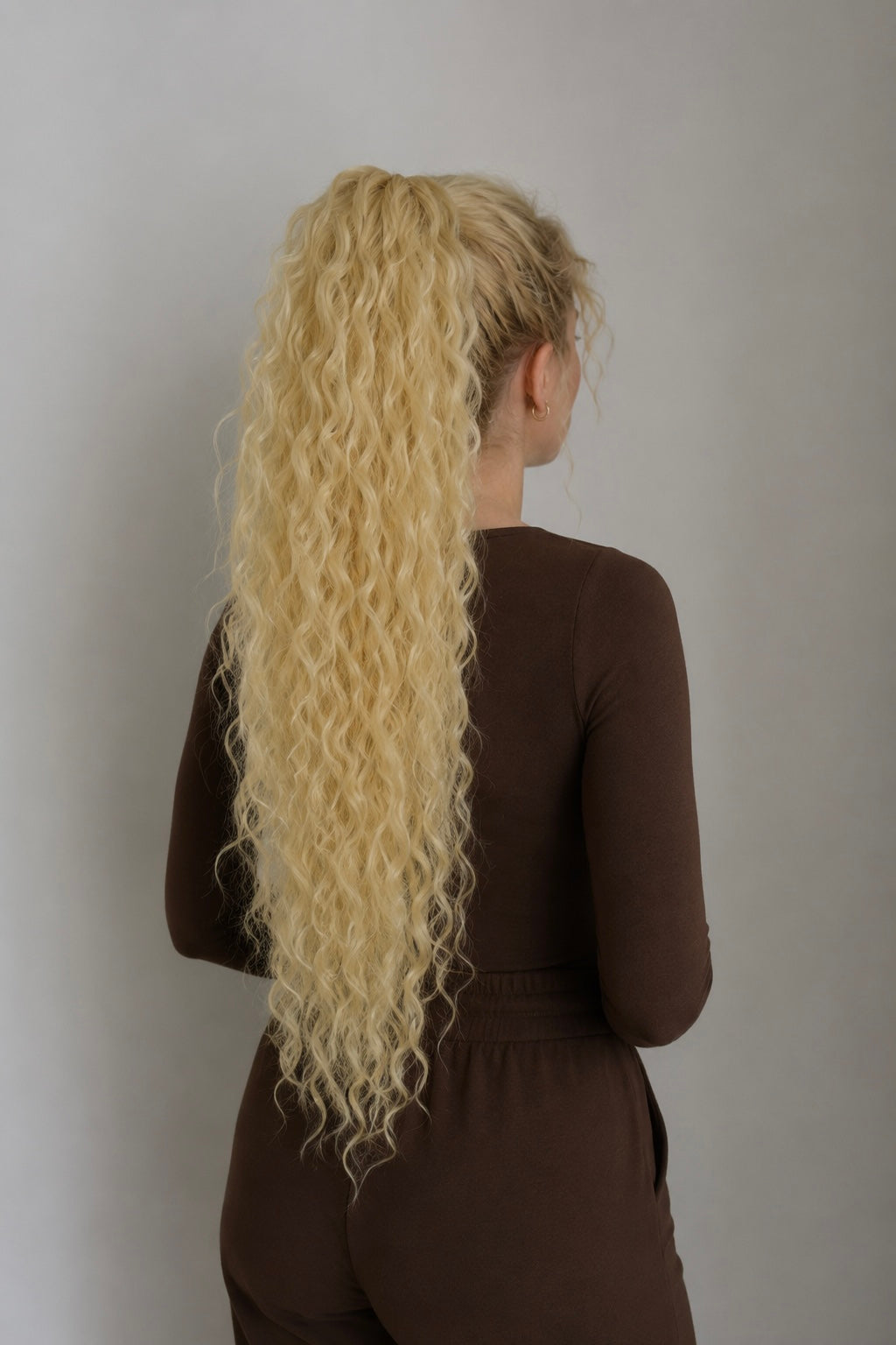 Wavy Ponytail 28" - "Hellblond"