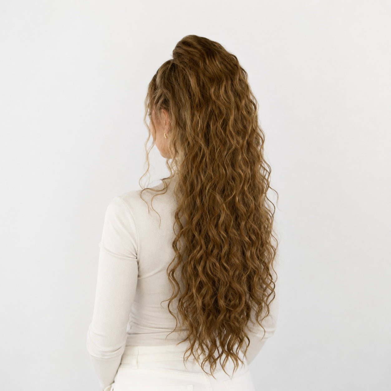 Wavy Ponytail 28" - "Dunkelblond"