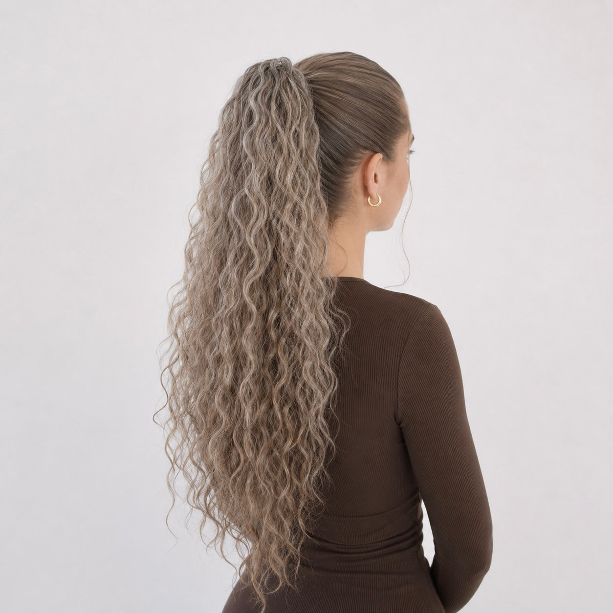 Wavy Ponytail 28" - "Baby Blonde"