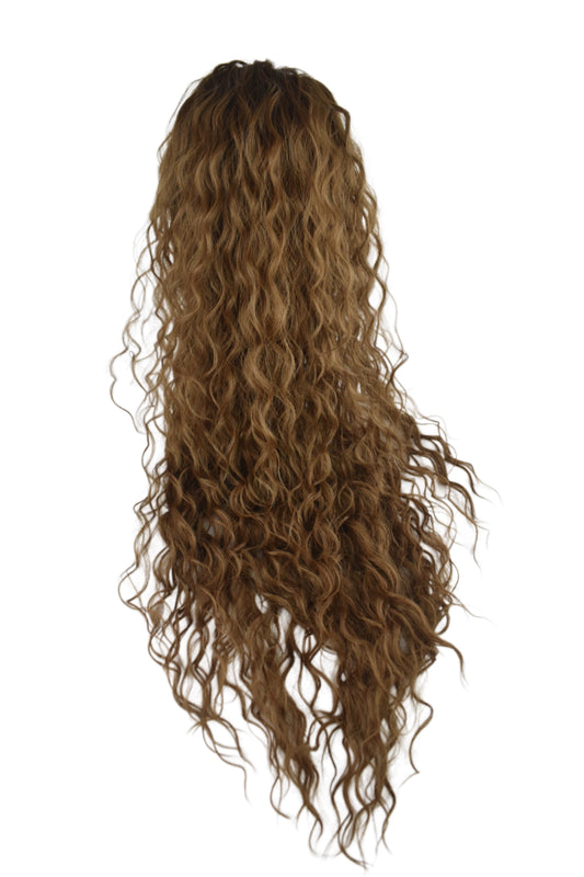 Wavy Ponytail 28" - "Dunkelblond"