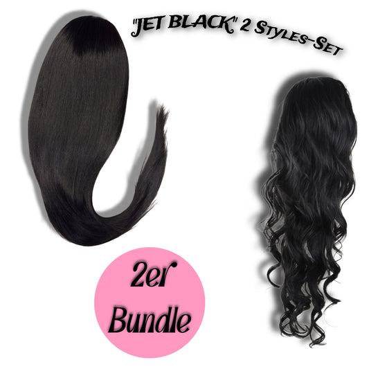"Jet Black" 2 Styles-Set