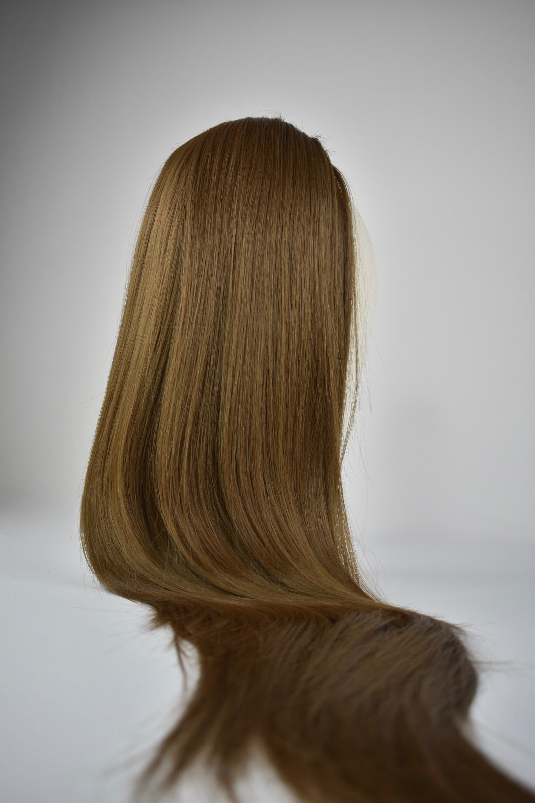 Straight Ponytail 28" - "Dunkelblond"