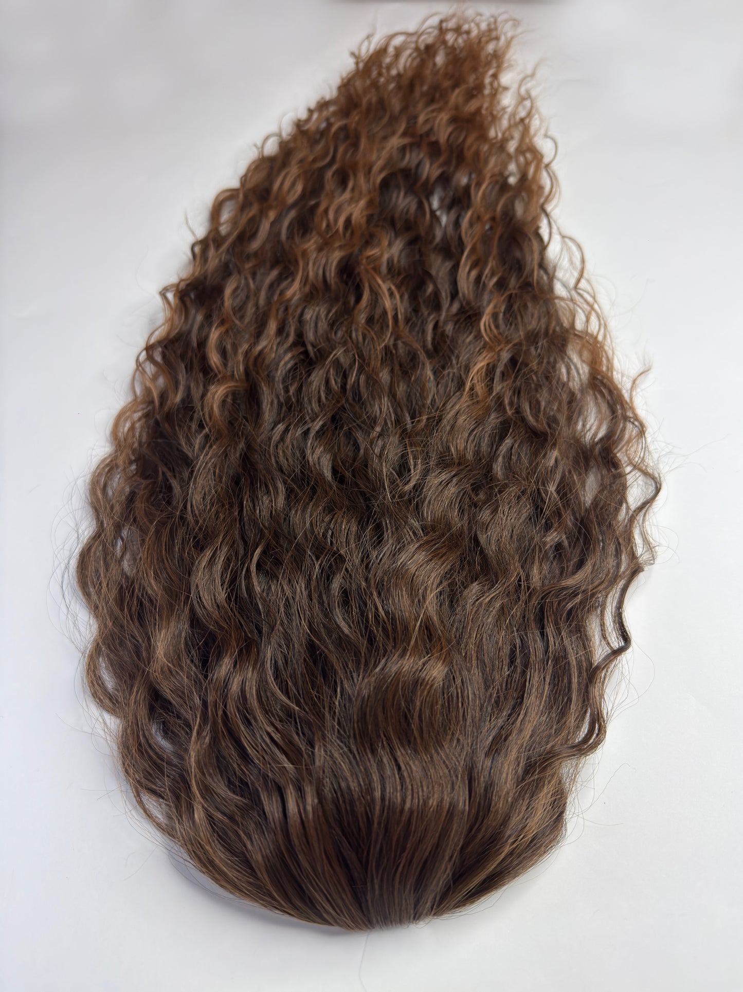 Wavy Ponytail 28" - "Sun-kissed Amber"