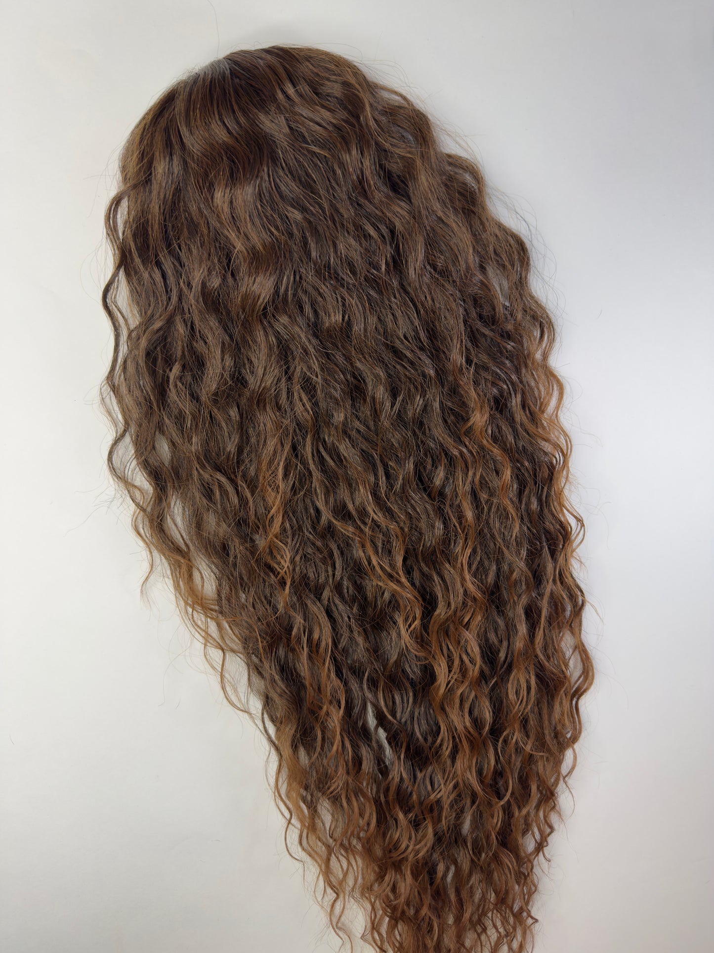 Wavy Ponytail 28" - "Sun-kissed Amber"