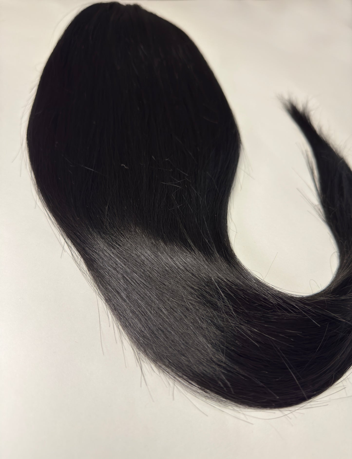 Straight Ponytail 28" - "Jet Black"