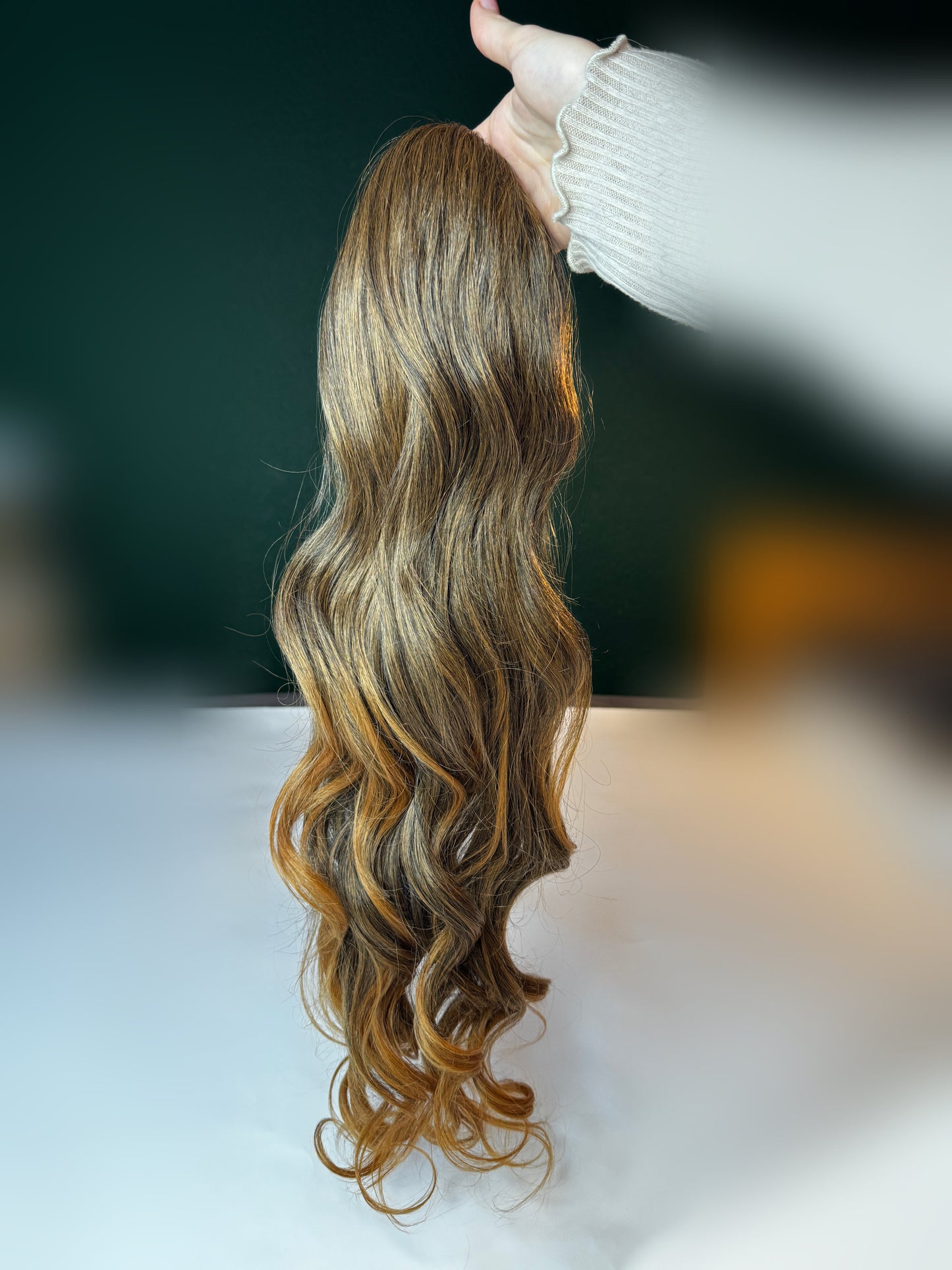 Curly Ponytail 28" - "Golden Girl"